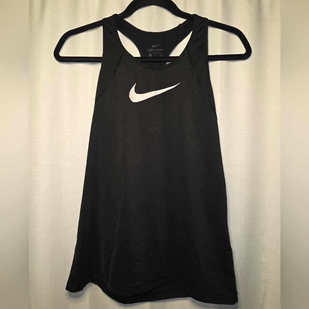 Nike Women's Black Dri-FIT Tank Top